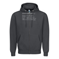Smoke musician definition Zipper Hoodie - linhVisuals