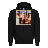 Black n sync [tw] Zipper Hoodie - linhVisuals