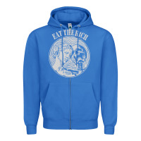 True Royal eat the rich Zipper Hoodie - linhVisuals