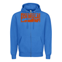 True Royal formula 1 Zipper Hoodie - linhVisuals