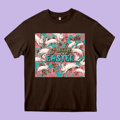 Easter Bunny  Tumbler Easter Day Heavy Core Tee Designed By Howdyjamesfarm