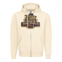 Sandshell freddy fazbear's pizza 1983   five nights at freddys Zipper Hoodie - linhVisuals