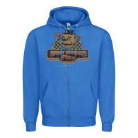 True Royal freddy fazbear's pizza 1983   five nights at freddys Zipper Hoodie - linhVisuals