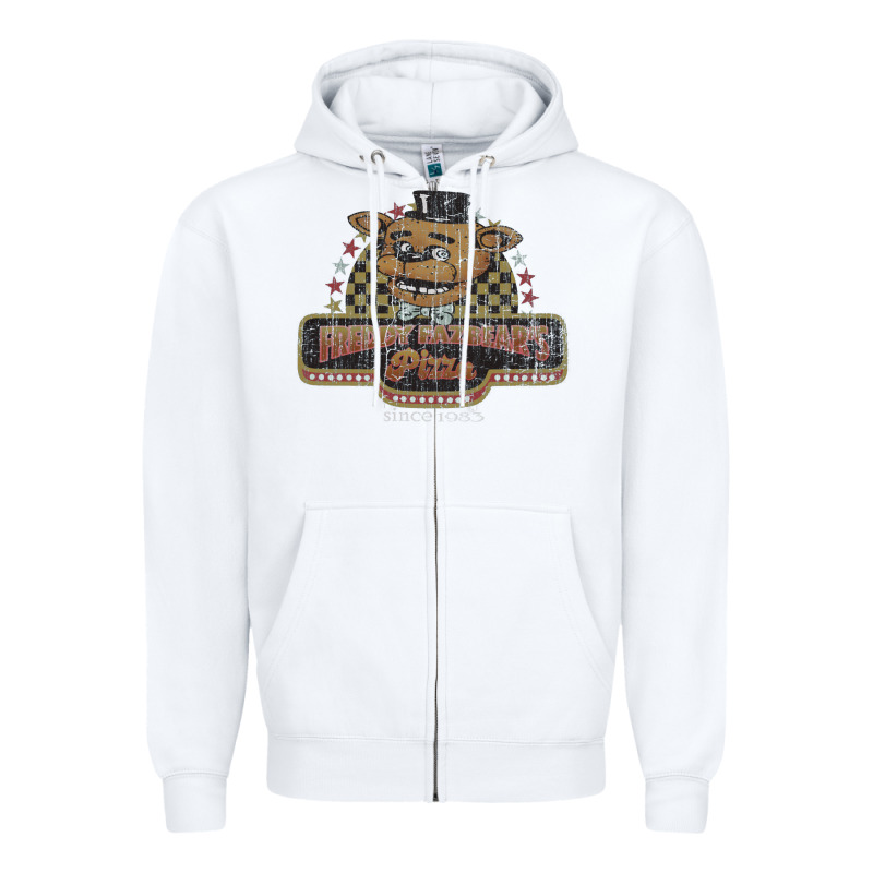 Freddy Fazbear's Pizza 1983   Five Nights At Freddys Zipper Hoodie by linhVisuals | Teevron