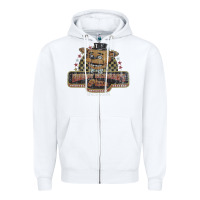 White freddy fazbear's pizza 1983   five nights at freddys Zipper Hoodie - linhVisuals