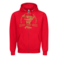 Red freddy fazbear's pizza 1983   freddy fazbears pizza Zipper Hoodie - linhVisuals