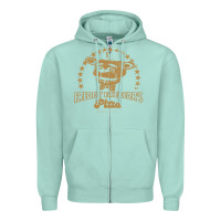 Seafoam freddy fazbear's pizza 1983   freddy fazbears pizza Zipper Hoodie - linhVisuals
