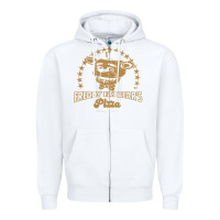 White freddy fazbear's pizza 1983   freddy fazbears pizza Zipper Hoodie - linhVisuals