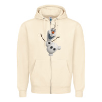 Sandshell olaf frozen 01 Zipper Hoodie - linhVisuals