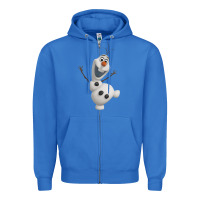 True Royal olaf frozen 01 Zipper Hoodie - linhVisuals