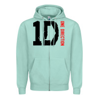 Seafoam one direction 1d [twhite] Zipper Hoodie - linhVisuals