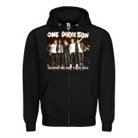 Black one direction 04 [tb] Zipper Hoodie - linhVisuals