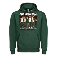 Sports Green one direction 04 [tb] Zipper Hoodie - linhVisuals