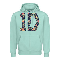 Seafoam one direction flower [tw] Zipper Hoodie - linhVisuals