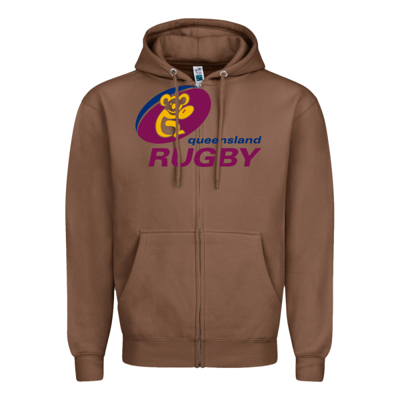 Queensland Rugby Zipper Hoodie by linhVisuals | Teevron