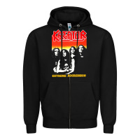 Black kreator essential music Zipper Hoodie - linhVisuals