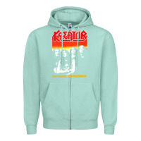 Seafoam kreator essential music Zipper Hoodie - linhVisuals