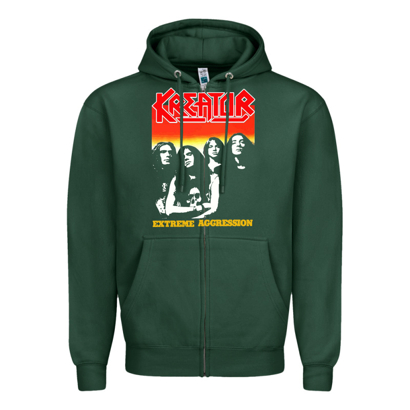 Kreator Essential Music Zipper Hoodie by linhVisuals | Teevron