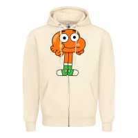 Sandshell darwin Zipper Hoodie - linhVisuals