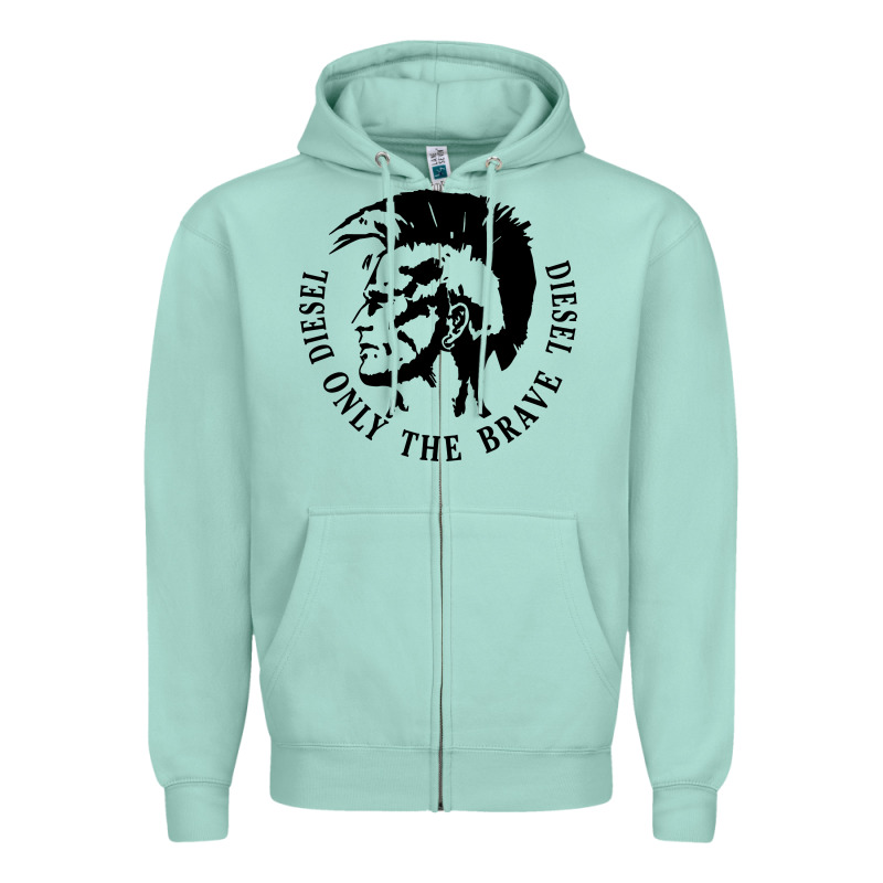 Diesel Only The Brave Zipper Hoodie by linhVisuals | Teevron