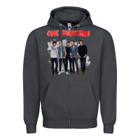 Smoke one direction watercolor [tw] Zipper Hoodie - linhVisuals
