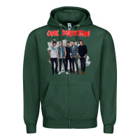 Sports Green one direction watercolor [tw] Zipper Hoodie - linhVisuals