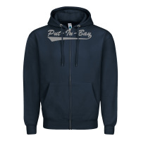 Navy put in bay Zipper Hoodie - linhVisuals