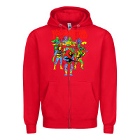 Red king gizzard and the lizard wizard Zipper Hoodie - linhVisuals