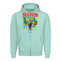 Seafoam king gizzard and the lizard wizard Zipper Hoodie - linhVisuals