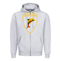 Heather Grey young dolph Zipper Hoodie - linhVisuals