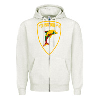 Oatmeal Heather young dolph Zipper Hoodie - linhVisuals
