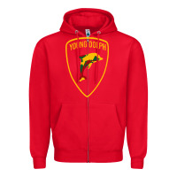 Red young dolph Zipper Hoodie - linhVisuals