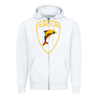 White young dolph Zipper Hoodie - linhVisuals