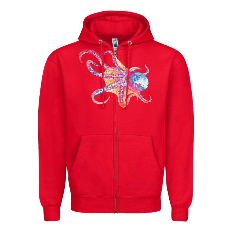 Octopus T  Shirtoctopus T  Shirt Zipper Hoodie by linhVisuals | Teevron