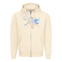 Sandshell octopus t  shirtoctopus t  shirt Zipper Hoodie - linhVisuals