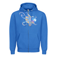 True Royal octopus t  shirtoctopus t  shirt Zipper Hoodie - linhVisuals