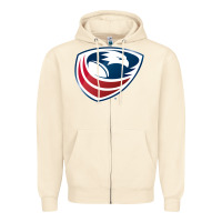 Sandshell usa rugby Zipper Hoodie - linhVisuals