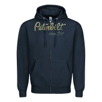 Navy peterbilt class pays   trucker quote Zipper Hoodie - linhVisuals