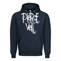 Navy pierce the veil 06 [tb] Zipper Hoodie - linhVisuals