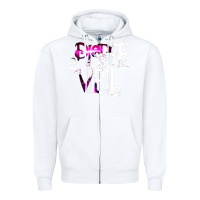 White pierce the veil black Zipper Hoodie - linhVisuals