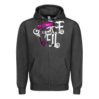 Charcoal Heather pierce the veil black Zipper Hoodie - linhVisuals