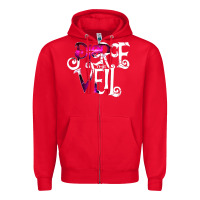 Red pierce the veil black Zipper Hoodie - linhVisuals