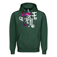 Sports Green pierce the veil black Zipper Hoodie - linhVisuals