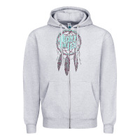 Heather Grey pierce the veil dreamcatcher [tw] Zipper Hoodie - linhVisuals