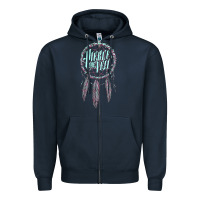 Navy pierce the veil dreamcatcher [tw] Zipper Hoodie - linhVisuals