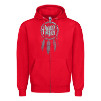 Red pierce the veil dreamcatcher [tw] Zipper Hoodie - linhVisuals