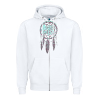 White pierce the veil dreamcatcher [tw] Zipper Hoodie - linhVisuals