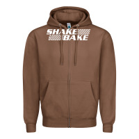 Chestnut shake and bake Zipper Hoodie - linhVisuals