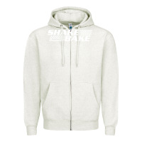 Oatmeal Heather shake and bake Zipper Hoodie - linhVisuals