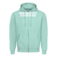 Seafoam shake and bake Zipper Hoodie - linhVisuals